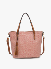 M1921 August 2 Tone Natural Women's Tote Bag