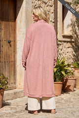 PLUS SIZE Relaxed Long Cardigan