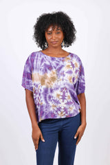 Relaxed Fit Tie-Dye T-Shirt (4 color pack)