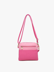 Tara Double Zip Crossbody/Wristlet Bag | M1785
