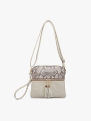 Tara Double Zip Crossbody/Wristlet Bag | M1785