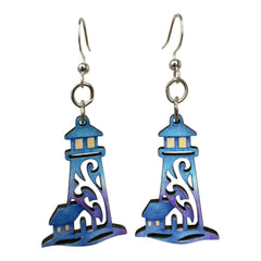 Midnight Lighthouse Earrings #1893