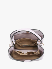 Tati Plaid Satchel w/ Inner Slip Pockets | M1951PLD