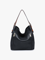 M1816A Alexa 2-in-1 Hobo Bag w/Dual Zip Compartments