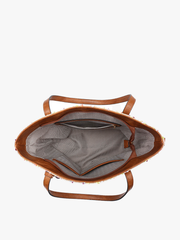 M1921 August 2 Tone Natural Women's Tote Bag