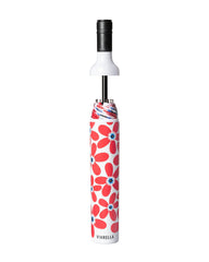 Cherry Pop Red Floral Bottle Umbrella
