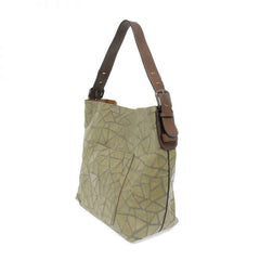 JOY SUSAN L8076 Geo Print Handbag