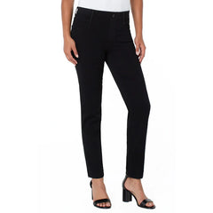 Liverpool Jeans LM2401M42 The Gia Glider Slim in Black