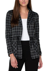 Liverpool Cinched Waist Blazer with Cuffed Sleeve LM1881GT13