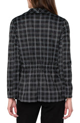 Liverpool Cinched Waist Blazer with Cuffed Sleeve LM1881GT13