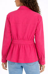 Liverpool Relaxed Shacket in Diva Pink LM1C70FS03