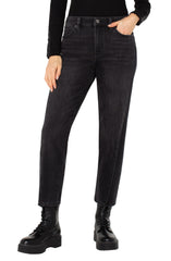 Liverpool LM2741RQ Liv Non-Skinny Skinny with Seam Details in Cavalier (Grey)
