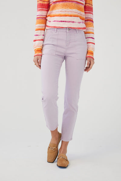 FDJ French Dressing Jeans Olivia Pencil Ankle Pant in Wild Pansy 2232511