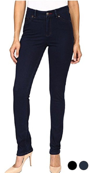 FDJ French Dressing Jeans BLACK & INDIGO #2340214 LOVE DENIM Olivia Slim Leg