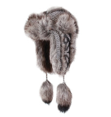 Starling Irokez Faux Fur Hat H011