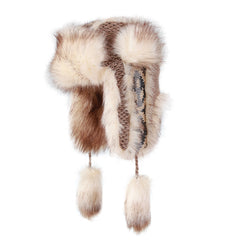 Starling Irokez Faux Fur Hat H011