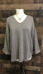 Avalin Sweaters--20+ COLORS--Oversized All Cotton Sweater #9079 Made in U.S.A. - Hull's of Frankfort