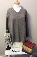 Avalin Sweaters--20+ COLORS--Oversized All Cotton Sweater #9079 Made in U.S.A. - Hull's of Frankfort