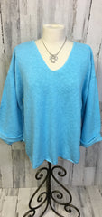 Avalin Sweaters--20+ COLORS--Oversized All Cotton Sweater #9079 Made in U.S.A. - Hull's of Frankfort